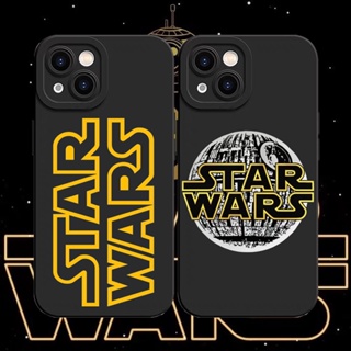 เคสซิลิโคนนิ่ม ลาย Star Wars สําหรับ IPhone 14 15 13 12 11 Pro ProMax XS XR XSmax Mini 7 8 + Plus SE 2020