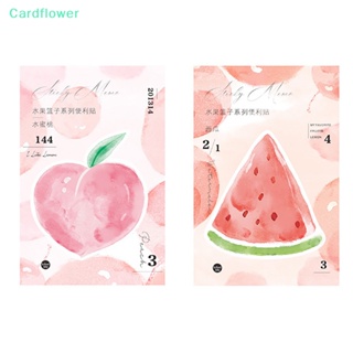 &lt;Cardflower&gt; ที่คั่นหนังสือ ลายผลไม้น่ารัก สําหรับนักเรียน สํานักงาน โรงเรียน