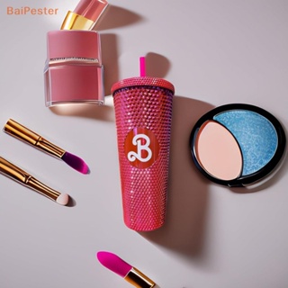 [BaiPester] ขวดน้ํา มีฉนวนสองชั้น 800 มล. 24 ออนซ์ สีชมพู สําหรับตุ๊กตาบาร์บี้