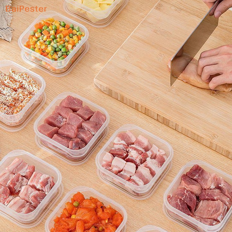 baipester-กล่องเก็บเนื้อแช่แข็ง-รักษาความสดอาหาร-เกรดอาหาร-สําหรับตู้เย็น