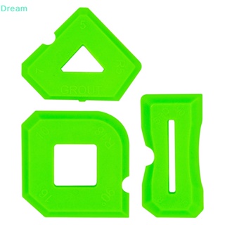 &lt;Dream&gt; ไม้พายซิลิโคน สําหรับซ่อมแซมซีเมนต์ 3 ชิ้น