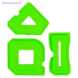 [Beautyoufeel] ชุดอุปกรณ์ไม้พายซิลิโคน สําหรับซ่อมแซมประตู หน้าต่าง 3 ชิ้น