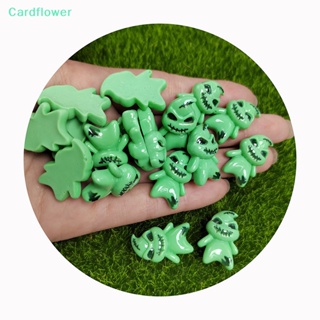 &lt;Cardflower&gt; ฟิกเกอร์เรซิ่น รูปผี สีเขียว สําหรับตกแต่งบ้าน 10 ชิ้น