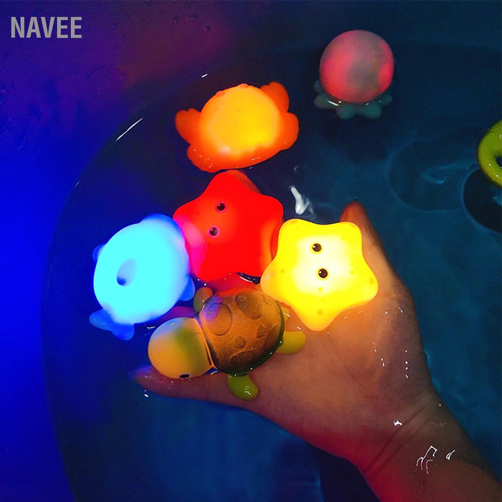 navee-ของเล่นอาบน้ำเด็กเด็กวัยหัดเดินอ่างอาบน้ำของเล่นการเหนี่ยวนำ-light-up-bath-สัตว์ของเล่นน้ำกระพริบของเล่น