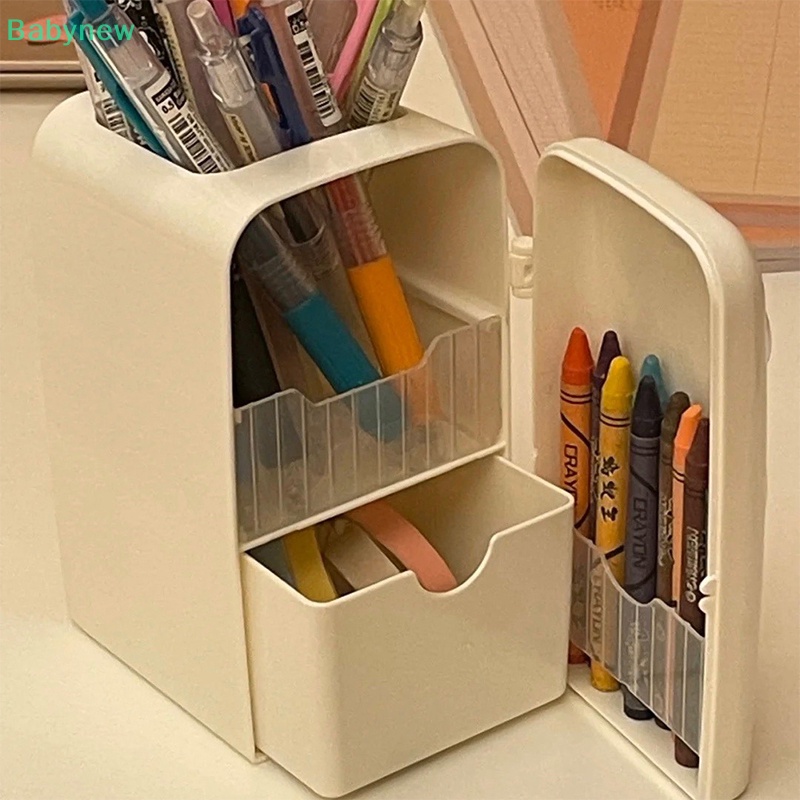 lt-babynew-gt-กล่องใส่ปากกา-เครื่องเขียน-อเนกประสงค์-ลายการ์ตูนน่ารัก-แบบสร้างสรรค์-สําหรับนักเรียน-วางบนโต๊ะ-ในตู้เย็น