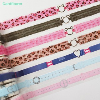 <Cardflower> เทปพันธ์ ลายดอกไม้ สไตล์เกาหลี สําหรับทําสมุดไดอารี่ แพลนเนอร์ DIY