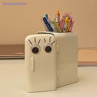 [Beautyoufeel] กล่องใส่ปากกา เครื่องเขียน อเนกประสงค์ ลายการ์ตูนน่ารัก แบบสร้างสรรค์ สําหรับตู้เย็น