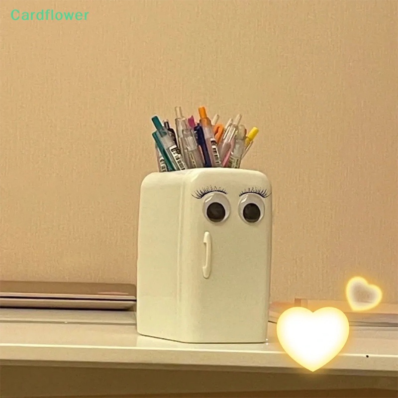lt-cardflower-gt-กล่องใส่ปากกา-เครื่องเขียน-อเนกประสงค์-ลายการ์ตูนน่ารัก-แบบสร้างสรรค์-สําหรับนักเรียน-วางบนโต๊ะ-ในตู้เย็น