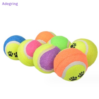 [Adegring] ลูกบอลเทนนิส รูปรอยเท้า สําหรับสัตว์เลี้ยง สุนัข