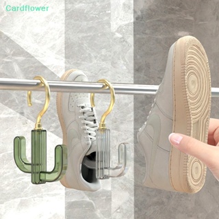 &lt;Cardflower&gt; ตะขอแขวนผ้าพันคอ กระบองเพชร หมุนได้ 360 องศา