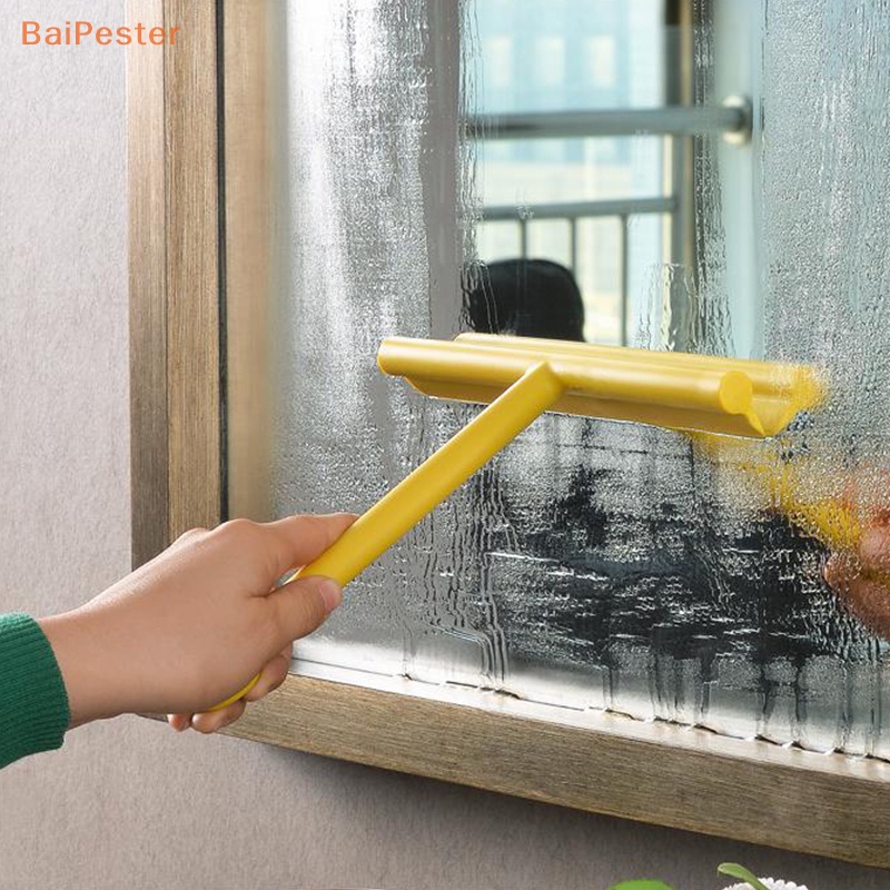 baipester-ที่ปาดน้ําฝนซิลิโคน-แบบยาว-อุปกรณ์เสริม-สําหรับทําความสะอาดกระจก-หน้าต่าง-ห้องน้ํา