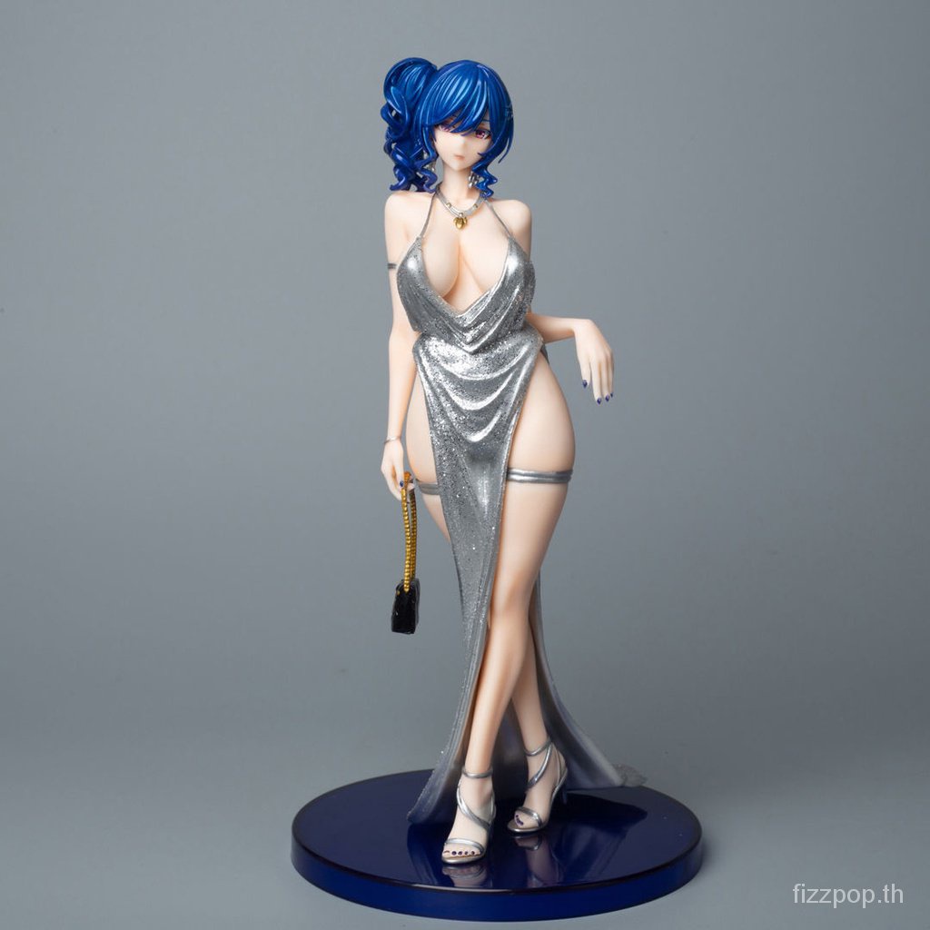 blue-route-st-louis-aunt-dress-anime-hand-made-model-ornament-hcus