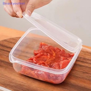 [Beautyoufeel] กล่องพลาสติกซีล เก็บรักษาอาหารในตู้เย็น สําหรับเตาอบไมโครเวฟ