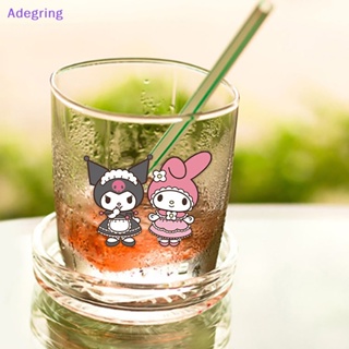 SANRIO [Adegring] สติกเกอร์คริสตัล รูปการ์ตูนสุนัขน่ารัก หูใหญ่ สําหรับตกแต่งแก้วชานม 5 ชิ้น