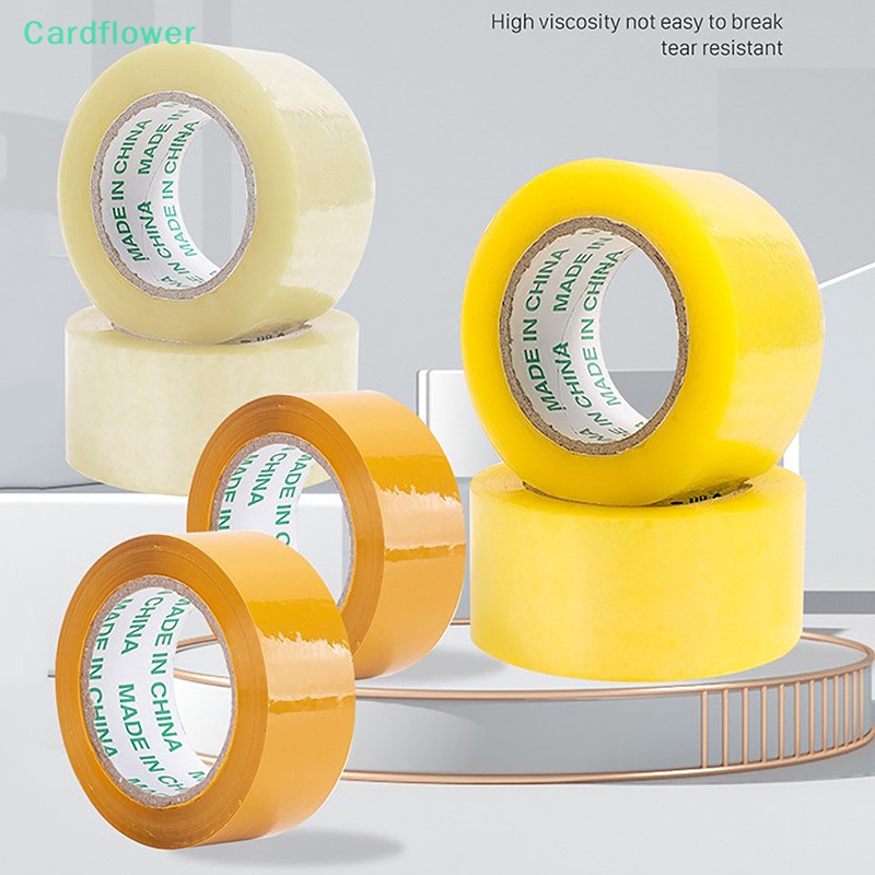 lt-cardflower-gt-เทปกาวใส-กันน้ํา-สีเหลือง-สีขาว-ลดราคา