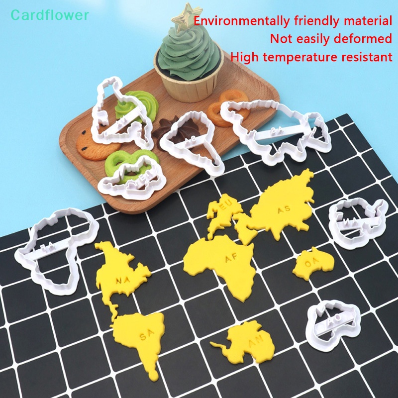lt-cardflower-gt-แม่พิมพ์พลาสติก-รูปแผนที่โลก-3d-สําหรับทําคุ้กกี้-บิสกิต-ฟองดองท์-เค้ก-เบเกอรี่-diy-ลดราคา