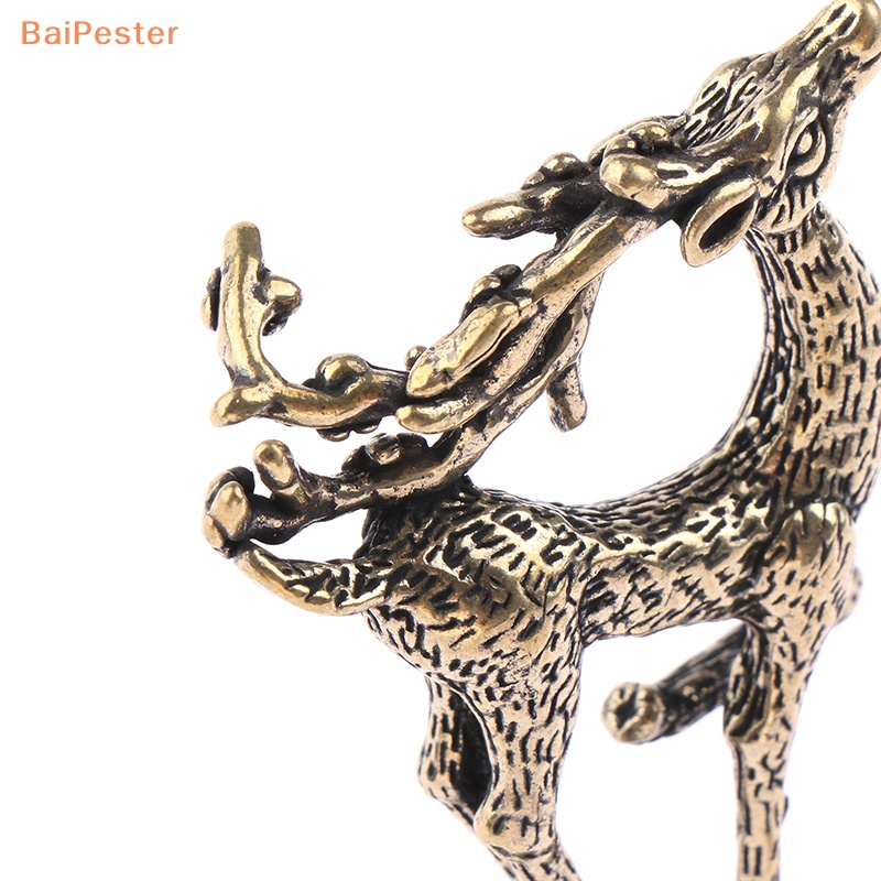 baipester-ฟิกเกอร์กวางซิก้า-ทองแดงบริสุทธิ์-ขนาดเล็ก-สําหรับตกแต่งบ้าน-1-ชิ้น