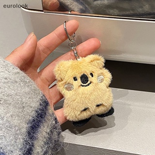 [ใหม่] พวงกุญแจ จี้ตุ๊กตาหมีโคอาล่า กระต่าย ขนปุย น่ารัก สําหรับห้อยกระเป๋าเป้สะพายหลัง [th]