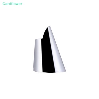 &lt;Cardflower&gt; ที่ปอกเปลือกผัก ผลไม้ ถั่ว กระเทียม สเตนเลส ป้องกันนิ้ว ลดราคา 2 ชิ้น