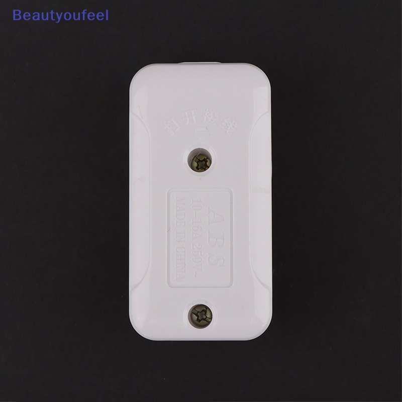 beautyoufeel-สวิตช์ปุ่มกดเปิด-ปิด-ไฟ-led-6a-250v-สีขาว-สําหรับห้องโดยสาร-ข้างเตียง