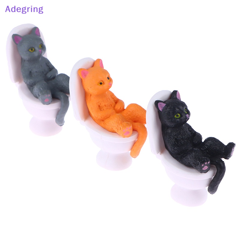 adegring-ฟิกเกอร์รูปปั้นแมวน่ารัก-ขนาดเล็ก-สําหรับตกแต่งบ้านตุ๊กตา-ออฟฟิศ-1-ชิ้น
