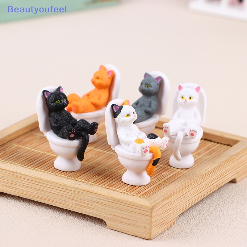beautyoufeel-ฟิกเกอร์รูปปั้นแมวน่ารัก-ขนาดเล็ก-สําหรับตกแต่งบ้านตุ๊กตา-ออฟฟิศ-1-ชิ้น
