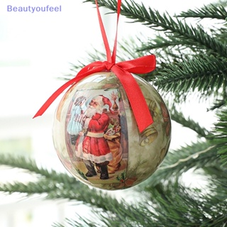 [Beautyoufeel] ลูกบอลโฟมซานตาคลอส สําหรับแขวนตกแต่งบ้าน ต้นคริสต์มาส ปีใหม่