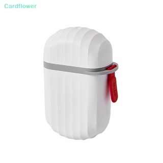 <Cardflower> จานสบู่ พร้อมช่องระบายน้ํา แบบพกพา อุปกรณ์เสริม สําหรับเดินทาง บ้าน ลดราคา