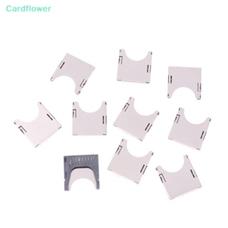 &lt;Cardflower&gt; กระเป๋าใส่การ์ดหน่วยความจํา SD การ์ด SD แบบเด้งกลับในตัว ลดราคา