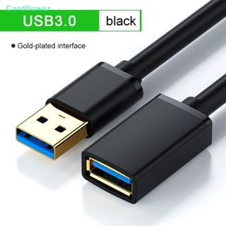 <Cardflower> สายเคเบิลต่อขยาย USB3.0 สําหรับ Smart TV PS4 Xbox One SSD ตัวผู้ เป็นตัวเมีย Mini USB3.0 ลดราคา