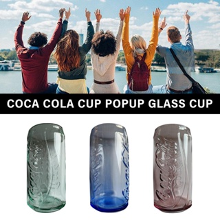 2023 Mcdonalds Coca Cola Popup แก้วน้ํา รูปกระป๋อง สําหรับเบียร์ โซดา เครื่องดื่ม