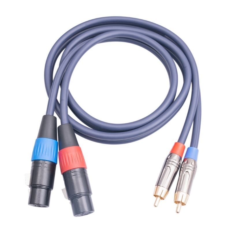 สายเคเบิ้ลเชื่อมต่อ-bt-female-2xlr-เป็น-rca-heavy-duty-2xlr-female-เป็น-2-rca-male-hifi