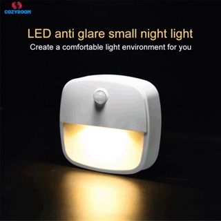 โคมไฟ LED Motion Sensor Night Light พร้อมแบตเตอรี่ขับเคลื่อนเซ็นเซอร์ไร้สายประหยัดพลังงานตู้ Light Body Induction โคมไฟ Cynthia