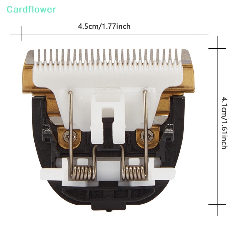 lt-cardflower-gt-หัวใบมีดโกนหนวดเซรามิก-24-ซี่-สําหรับปัตตาเลี่ยนตัดขนสัตว์-ลดราคา-1-ชิ้น