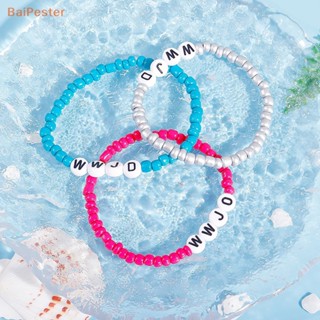 [BaiPester] สร้อยข้อมือ จี้ลูกบอล หลากสี เครื่องประดับ สําหรับผู้หญิง