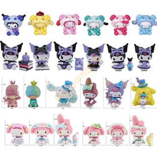 ใหม่ ฟิกเกอร์ Sanrio Kuromi Hello Kitty Melody Cinnamoroll ของขวัญวันเกิด สําหรับเด็ก