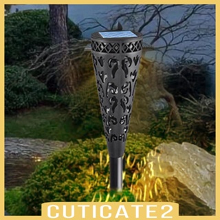[Cuticate2] โคมไฟพลังงานแสงอาทิตย์ สไตล์โมเดิร์น สําหรับตกแต่งทางเดิน สวน ทางเดิน ฮาโลวีน
