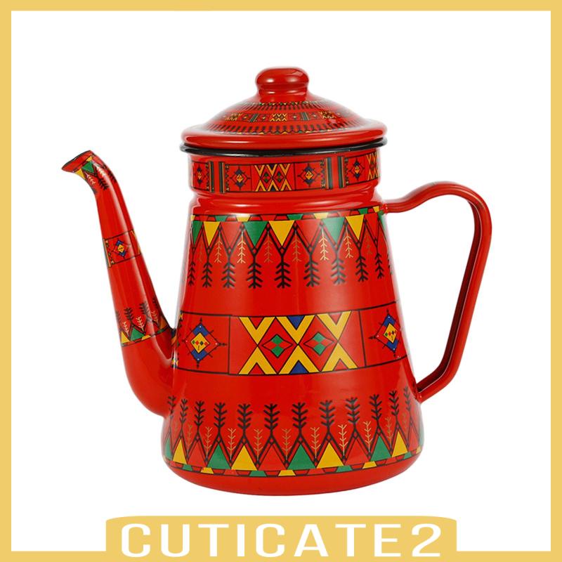 cuticate2-หม้อต้มน้ําร้อน-กาแฟ-แบบเคลือบ-ลายดอกไม้-พร้อมที่จับ-สําหรับห้องครัว-ร้านอาหาร