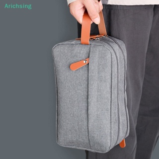 &lt;Arichsing&gt; กระเป๋าผ้าใบ ผ้าออกซ์ฟอร์ด กันน้ํา คุณภาพสูง เหมาะกับผู้ชาย และผู้หญิง สําหรับใส่เครื่องสําอาง ของใช้ในห้องน้ํา