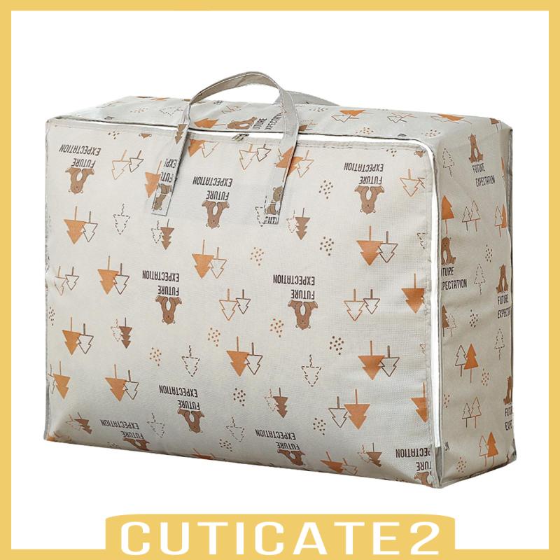 cuticate2-กระเป๋าผ้าไม่ทอ-สําหรับเก็บเครื่องนอน-หมอน-ผ้าห่ม