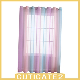 [Cuticate2] ผ้าม่านโปร่งใส มีสไตล์ สําหรับตกแต่งบ้าน หน้าต่าง ห้องนอน