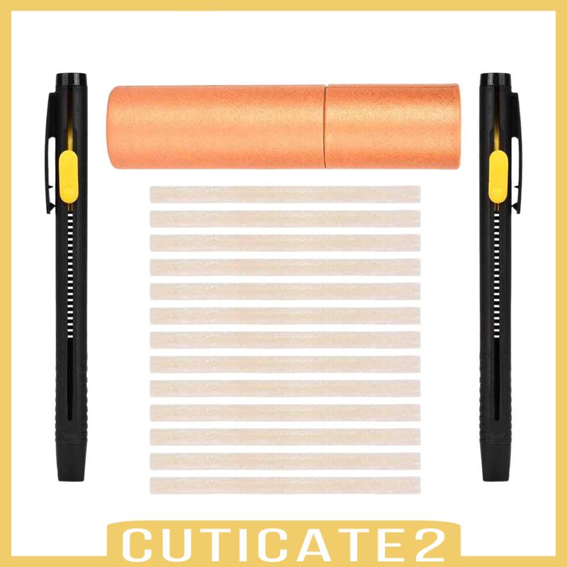 cuticate2-ชอล์กปากกามาร์กเกอร์-พร้อมไส้เติม-สําหรับเย็บผ้า-งานหนัง-งานหัตถกรรม