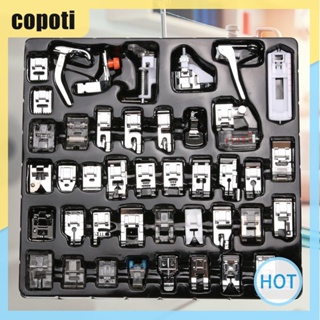 Copoti ชุดตีนผีจักรเย็บผ้า สําหรับจักรเย็บผ้า Brother Babylock for Home 42 ชิ้น