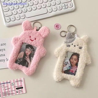 [Beautyoufeel] เคสป้องกัน รูปกระต่าย แมวน่ารัก พร้อมพวงกุญแจ สําหรับนักเรียน