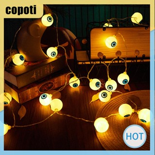 Copoti สายไฟหิ่งห้อย รูปลูกตาผีสิง กันน้ํา สําหรับแขวนตกแต่งบ้าน ปาร์ตี้ฮาโลวีน