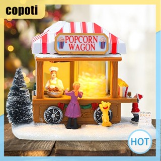 Copoti โคมไฟตกแต่งบ้าน รูปการ์ตูนคริสต์มาส สีสันสดใส สําหรับปาร์ตี้คริสต์มาส