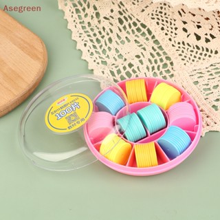 [Asegreen] ชิป 5 สี ของเล่นเสริมการเรียนรู้เด็ก 100 ชิ้น