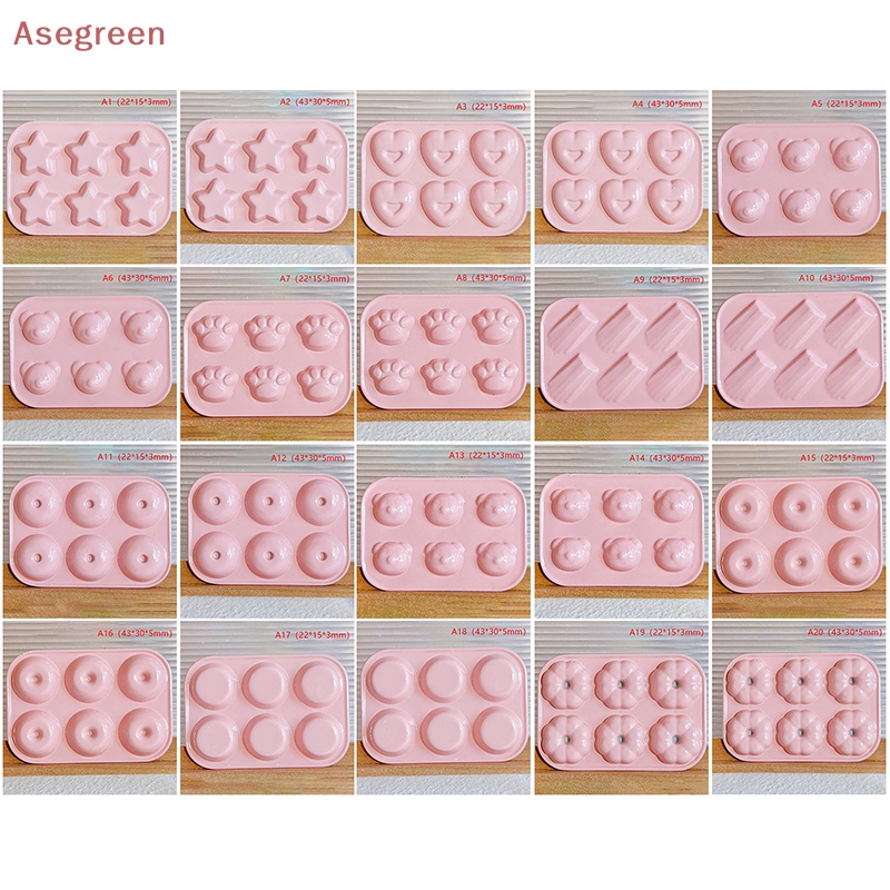 asegreen-แม่พิมพ์ซิลิโคน-ขนาดเล็ก-สเกล-1-6-1-12-สีชมพู-สําหรับทําขนม-บิสกิต-คุกกี้-เค้ก-ขนมปัง-diy