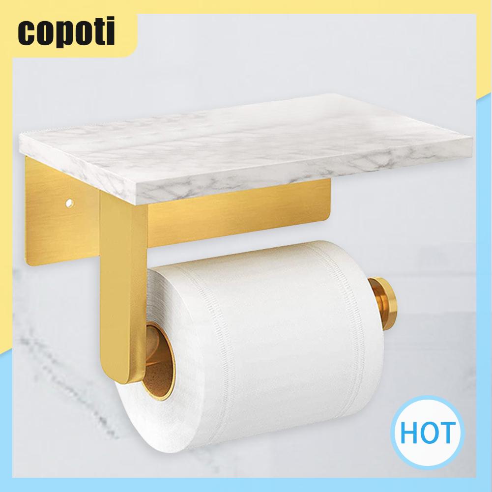 copoti-ชั้นวางกระดาษทิชชู่-ลายหินอ่อน-โลหะ-สไตล์โมเดิร์น-สําหรับห้องน้ํา-บ้าน