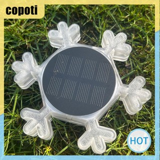 Copoti โคมไฟพลังงานแสงอาทิตย์ IP65 กันน้ํา 600mah สําหรับตกแต่งคริสต์มาส บ้าน